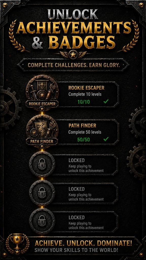 Arrow Escape Time Trap - Complex Maze