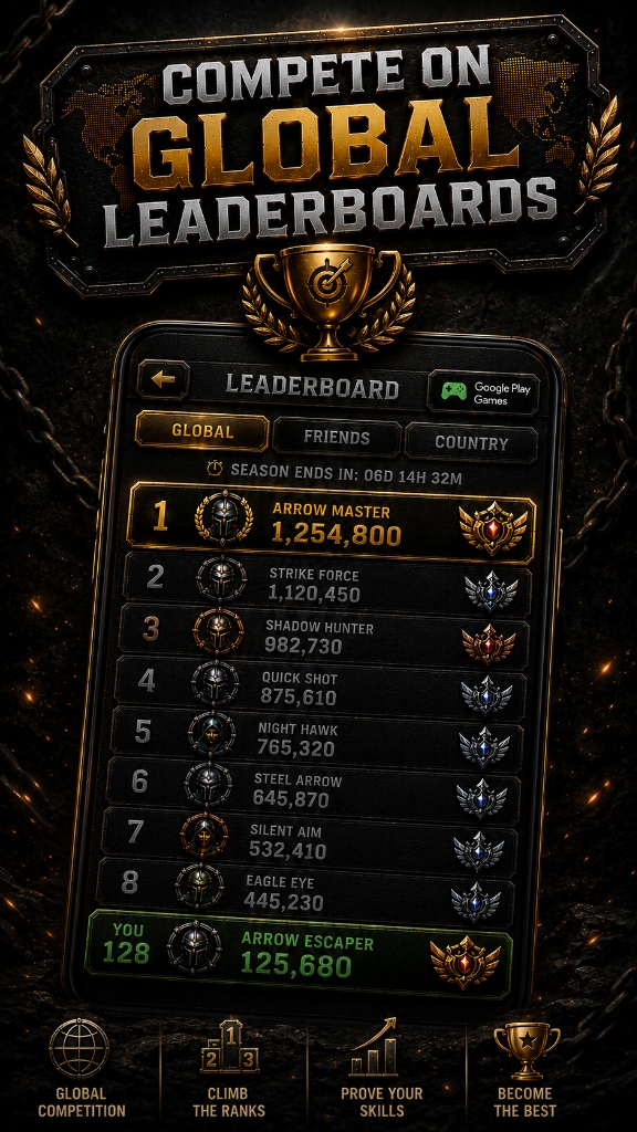 Arrow Escape leaderboards